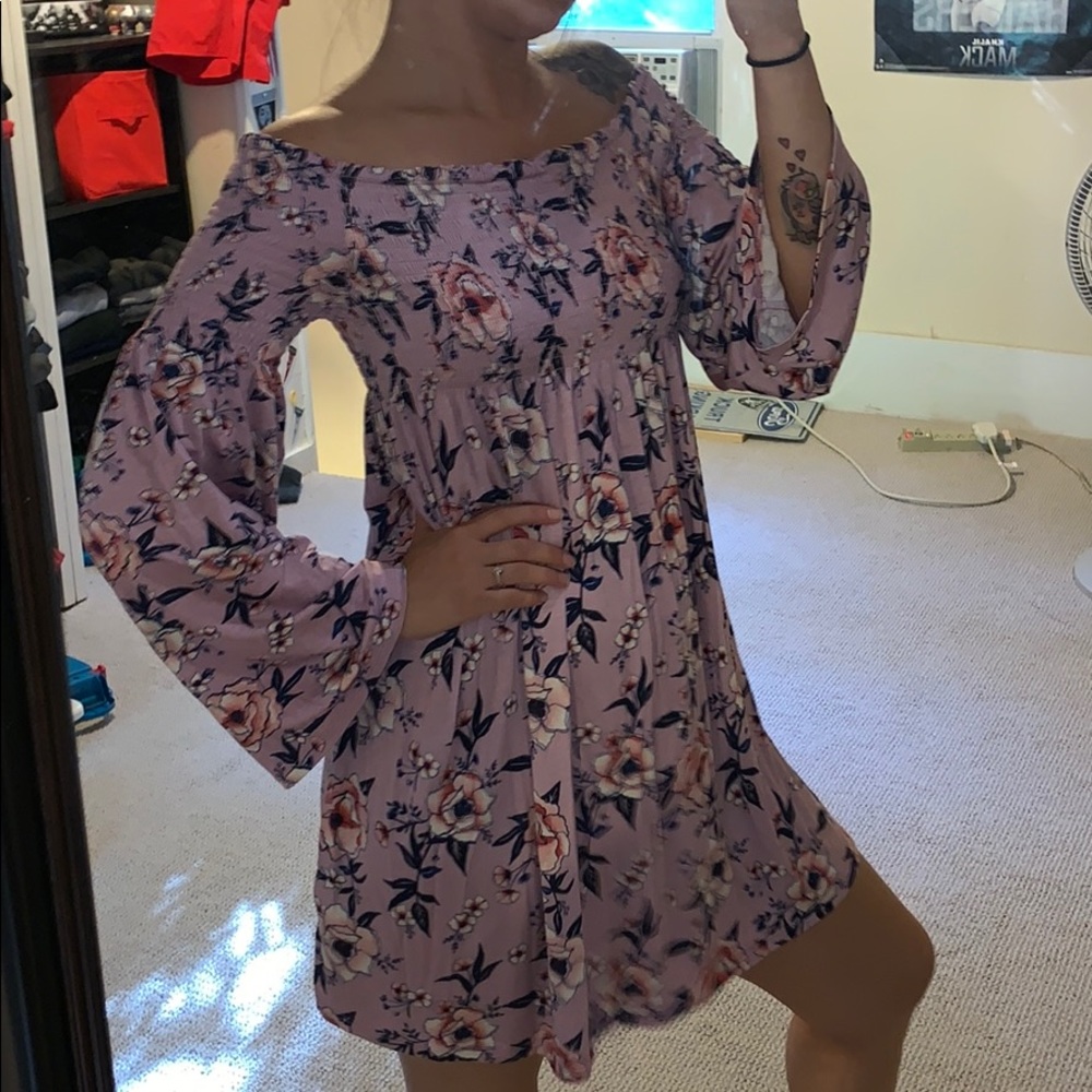 Floral spring dress
